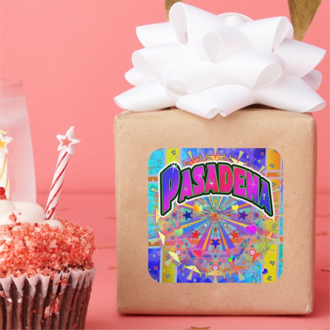 Pasadena Cosmic Unity Sticker (Party)