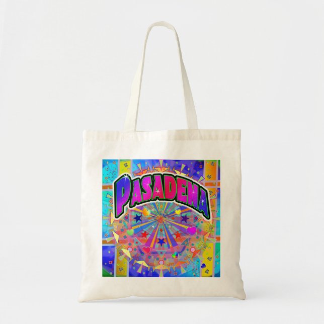 Pasadena Cosmic Unity Tote Bag (Front)