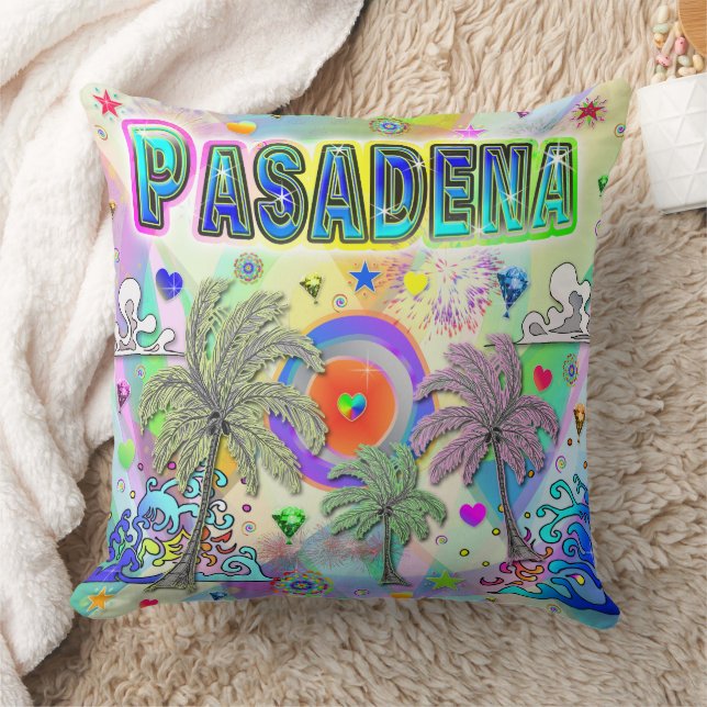 Pasadena Deep Dream Pillow (Blanket)