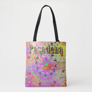 Pasadena Lucky Golden Tote Bag