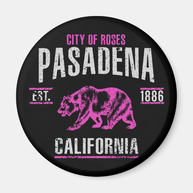 Pasadena Magnet (Front)