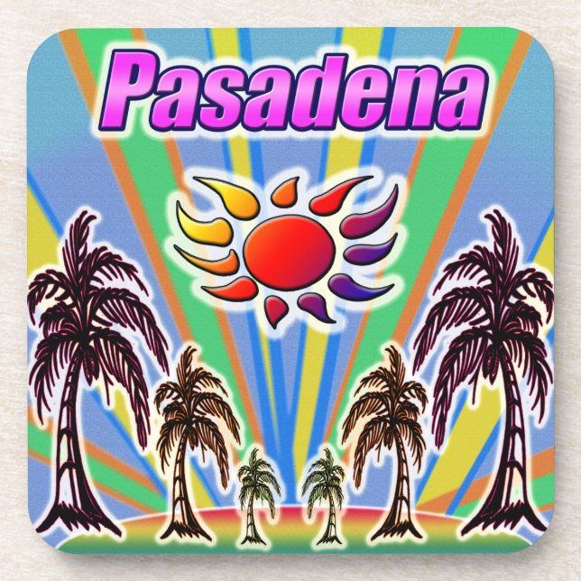 Pasadena Summer Love Coaster (Front)