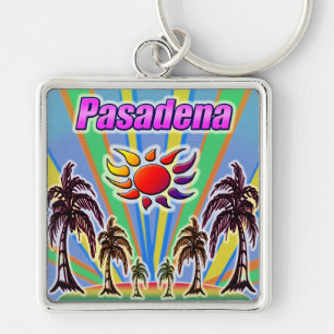 Pasadena Summer Love Keychain