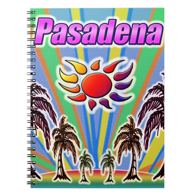 Pasadena Summer Love Notebook (Front)