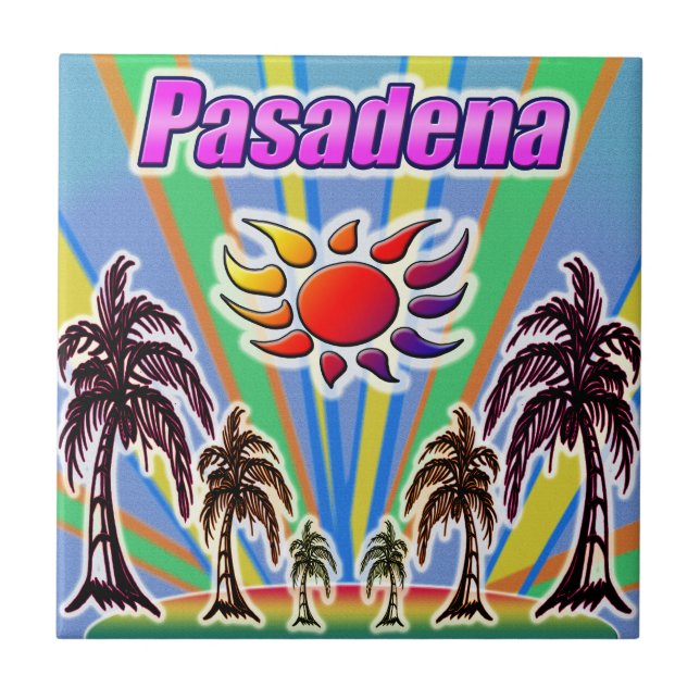 Pasadena Summer Love Tile (Front)