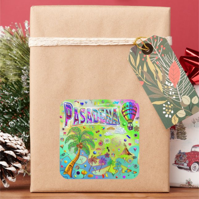 Pasadena Timeless Melody Sticker (Holiday)