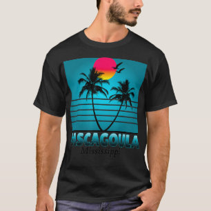 Pascagoula Mississippi Holiday Retro Vintage Gift T-Shirt