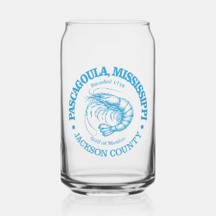 Pascagoula (shrimp) can glass