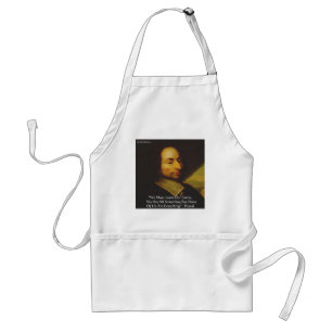 Pascal "Learn Limitations" Wisdom Quote Gifts Standard Apron