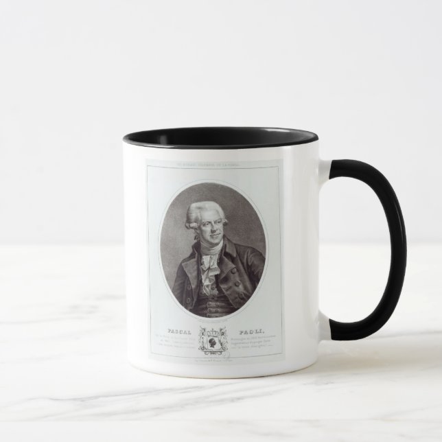 Pascal Paoli, 1872 Mug (Right)