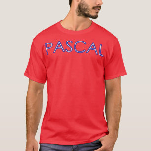 Pascal programming first programming language blac T-Shirt