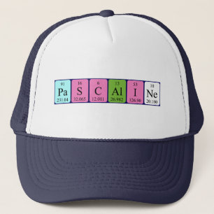 Pascaline periodic table name hat