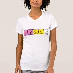 Pascaline periodic table name shirt
