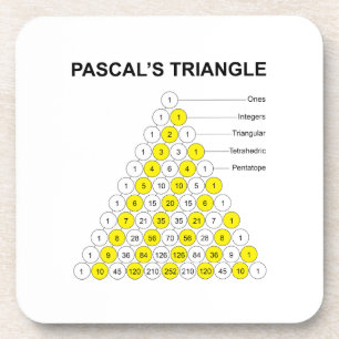 Pascal's Triangle Coaster