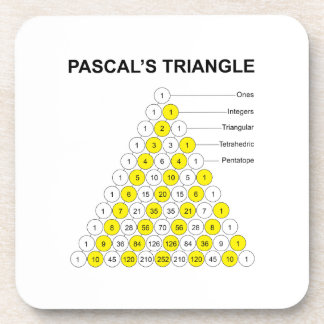 Pascal's Triangle Coaster