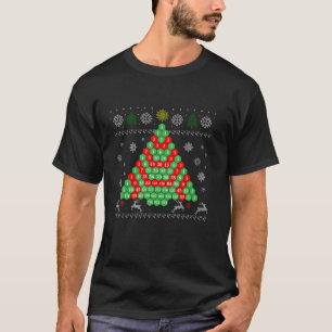 Pascals Triangle Ugly Ugly Christmas Tree Sweatshi T-Shirt