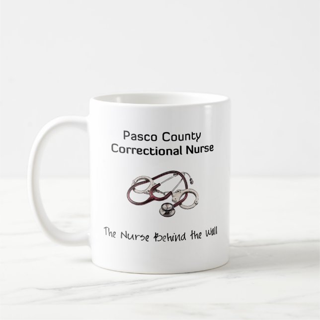 Pasco County Correctional Nurse Mug (Left)