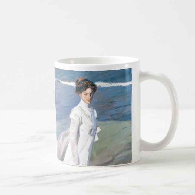 Paseo de la playa - Sorolla - 1909 Coffee Mug (Right)
