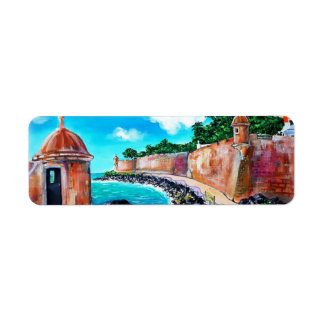Paseo del Morro Return Address Label