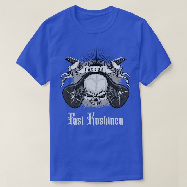 pasi koskinen guitaris forever  T-Shirt (Design Front)