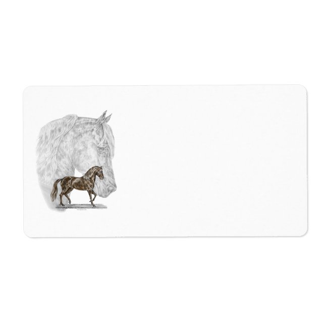 Paso Fino Horse Art (Front)