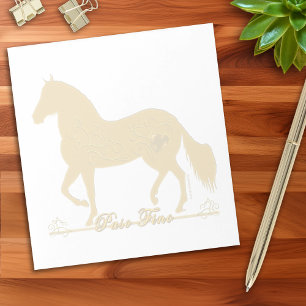 Paso Fino Horse Equestrian Notes