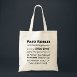 Paso Robles Wine Country Tote<br><div class="desc">Paso Robles, the wild west wine country of California. Just a beautiful place for wine lovers!</div>