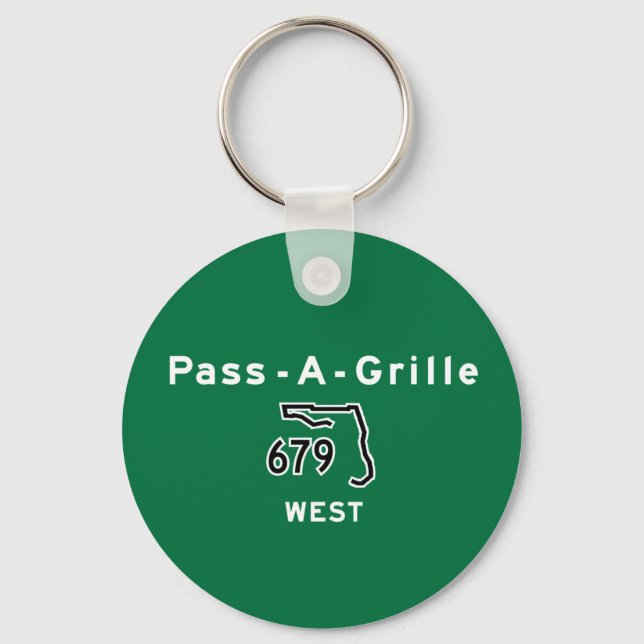 Pass A Grille 679 Key Ring (Front)