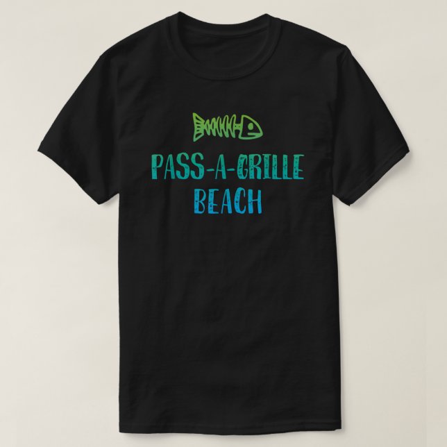 Pass A Grille Beach Florida  T-Shirt (Design Front)