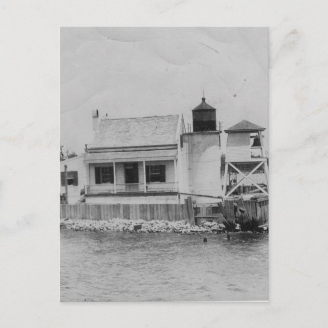 Pass Manchac Lighthouse 2 Postcard (Front)