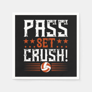 Pass…Set…Crush!-01.Png Napkin