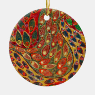 "Passage" (painting) Ceramic Ornament