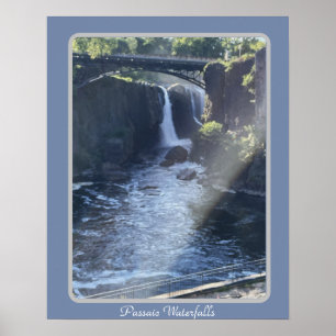Passaic Waterfalls Poster