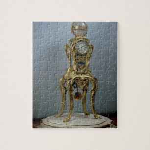 Passament astronomical clock made by Jacques Caffi Jigsaw Puzzle