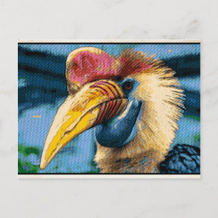 Pássaro Estranho Postcard