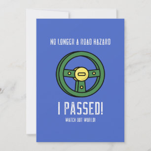 Passed Driving Test Holiday Card