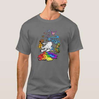 Passed Out Unicorn T Shirt