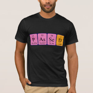 Passed periodic table name shirt