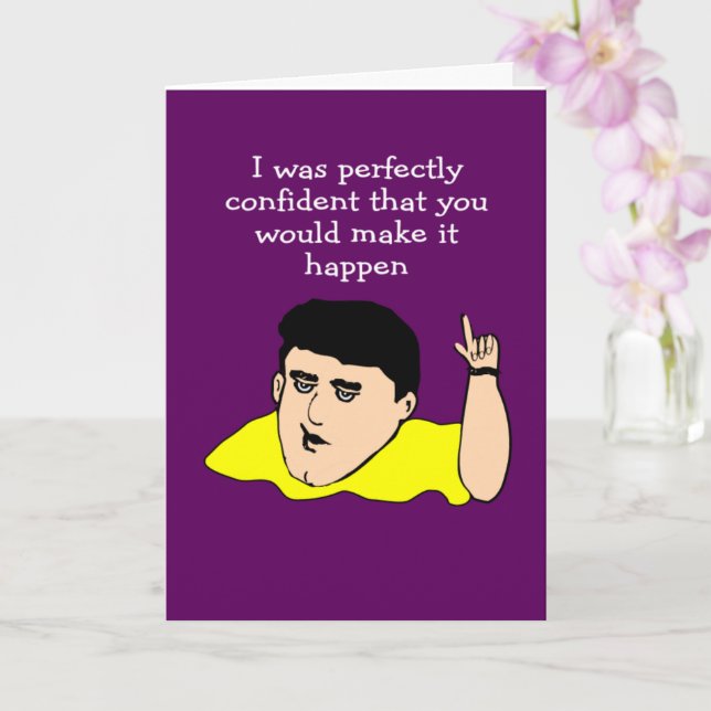 Passed the bar exam card (Orchid)