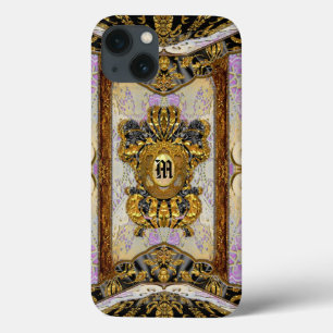 Passementerie Madeline Elegant Chic Damask Tough iPhone 13 Case