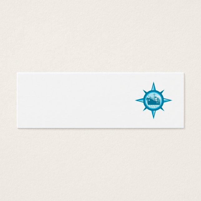 Passenger Cargo Ship Ocean Liner Compass (Front)