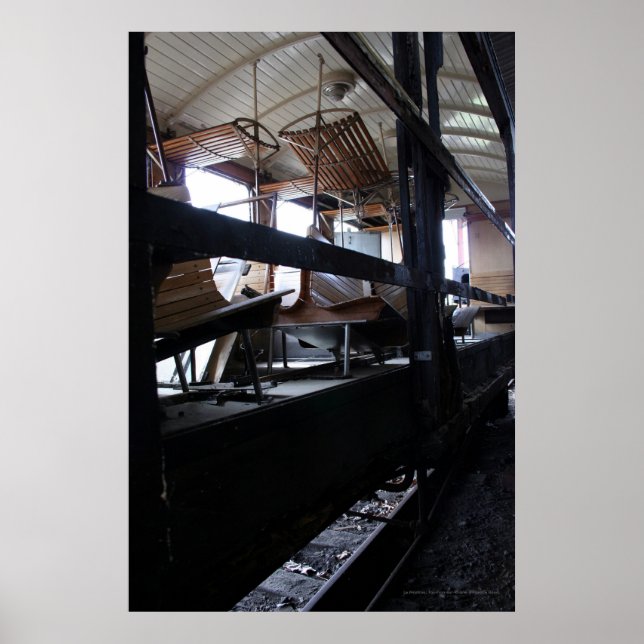 Passenger cars repair Le Mastrou Photography P Poster (Front)