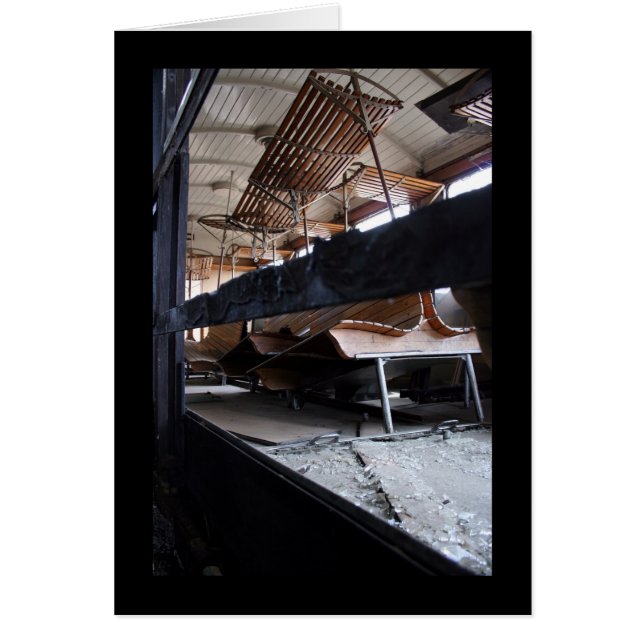 Passenger cars wooden walls removed Le Mastrou (Front)