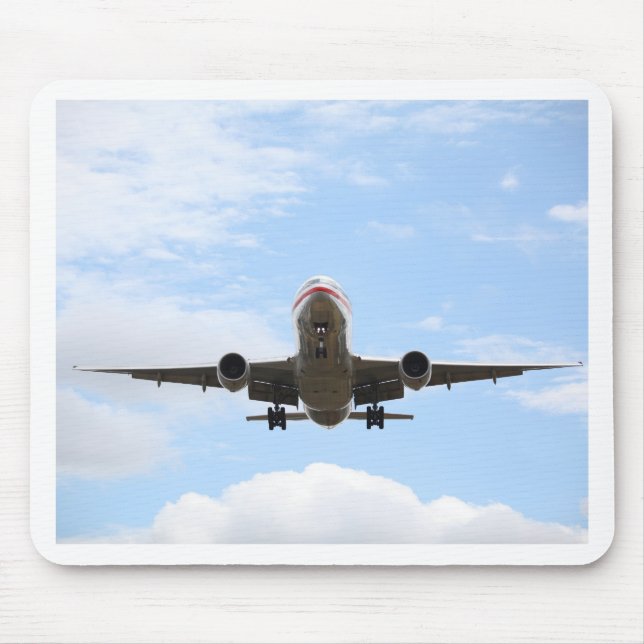 Passenger Plane Mouse Pad (Front)