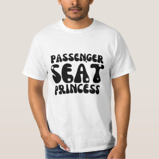 Passenger Seat Princess T-Shirt Design Summer sea 