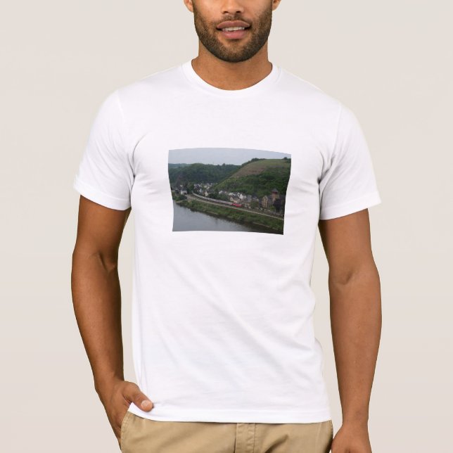 passenger train in Kobern-Gondorf T-Shirt (Front)