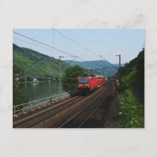 Passenger train in St. Aldegund Postcard