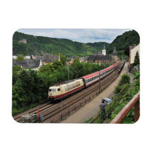 Passenger train in St Goar Magnet