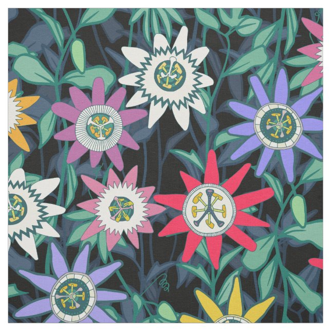 passiflora fabric (Swatch)