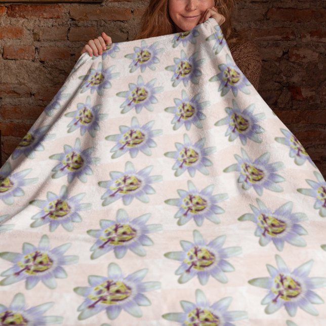 Passiflora Fleece Blanket (Creator Uploaded)